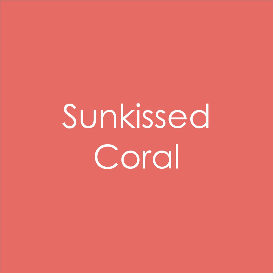 CARD STOCK 8.5 X 11- Sunkissed Coral- Heavy Weight