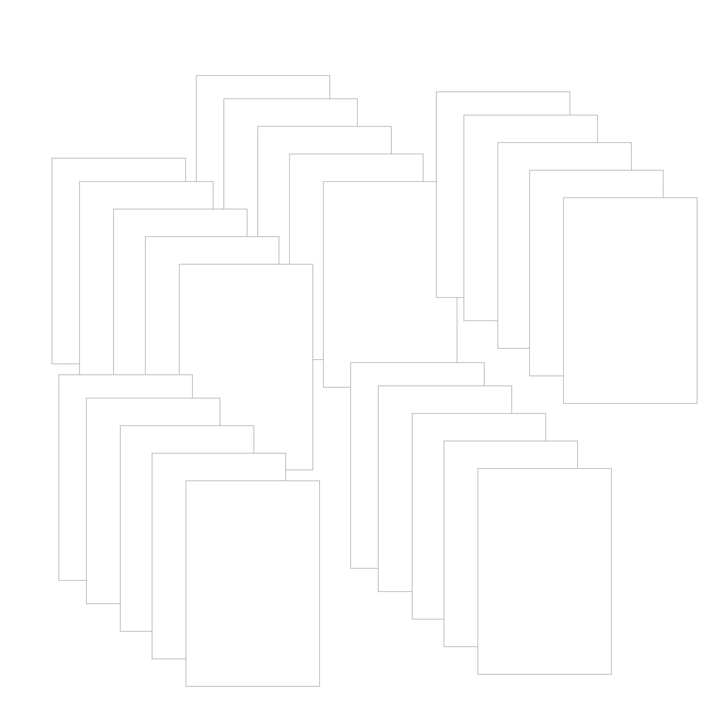 CARD STOCK PANELS- Artist's Choice Short Cut 8.5x5.5"