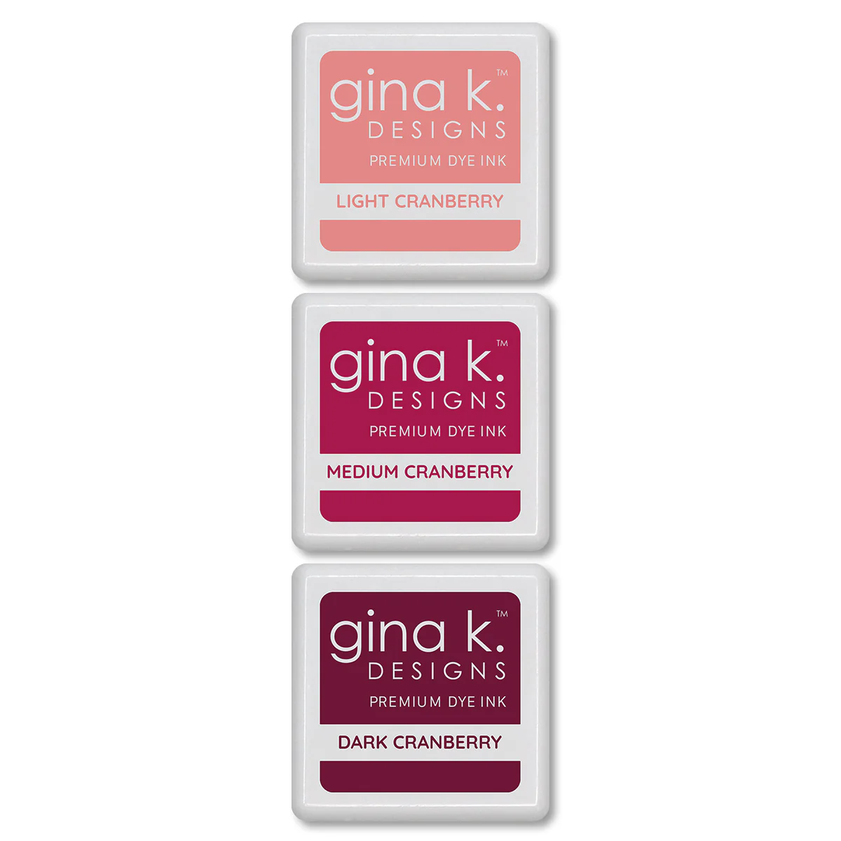 Color Companions INK CUBE SET- Cranberry
