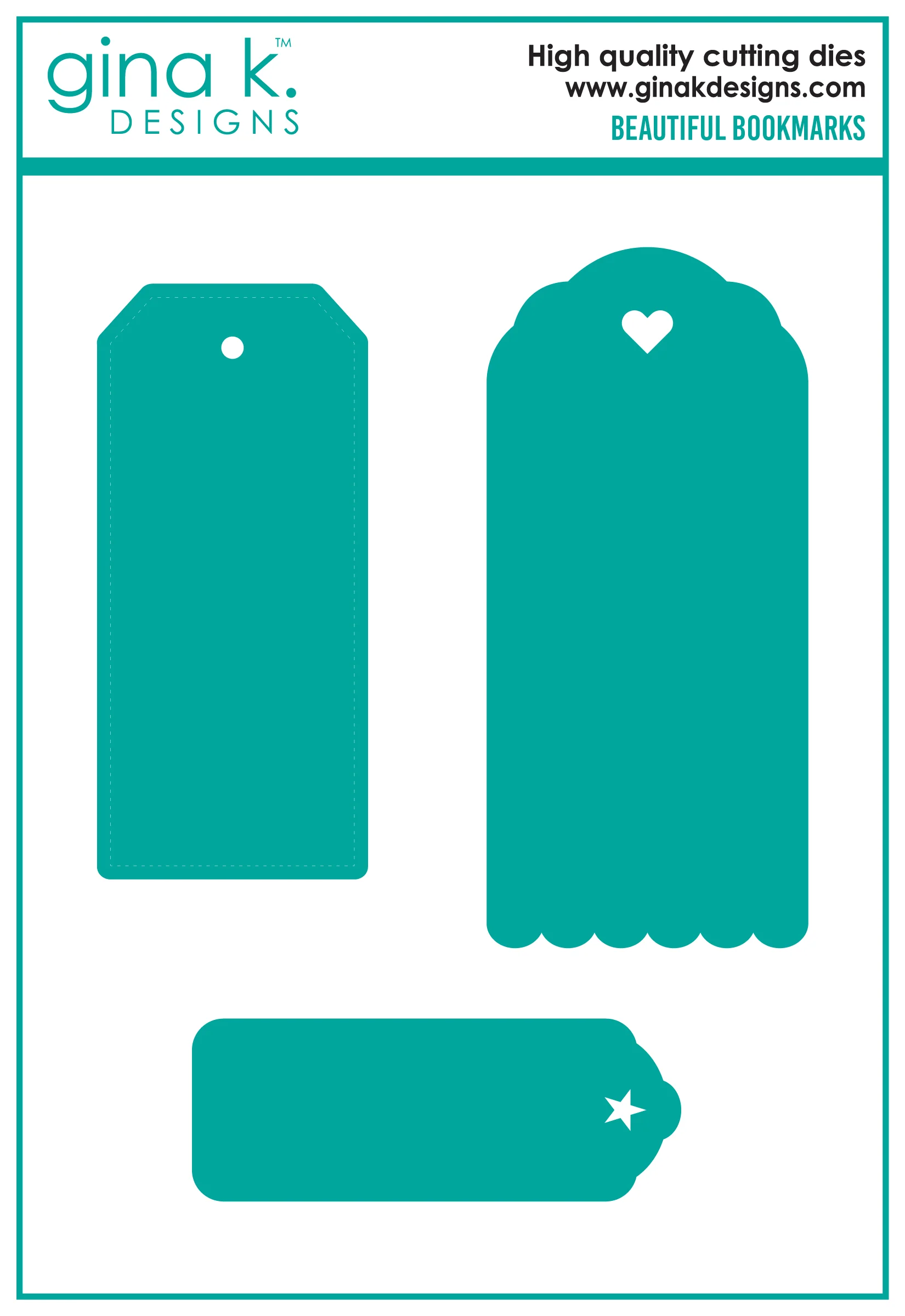 DIE- Beautiful Bookmarks