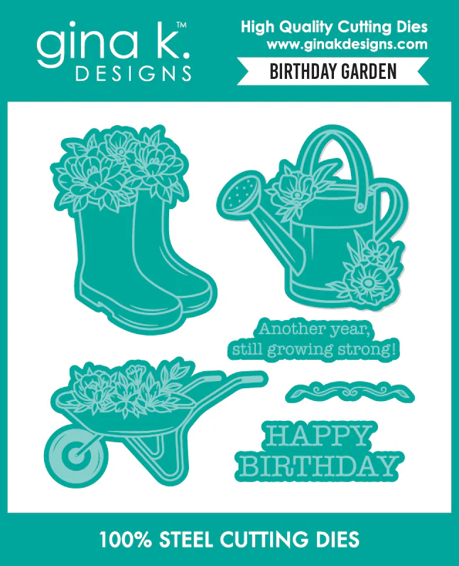 *DIE- Birthday Garden