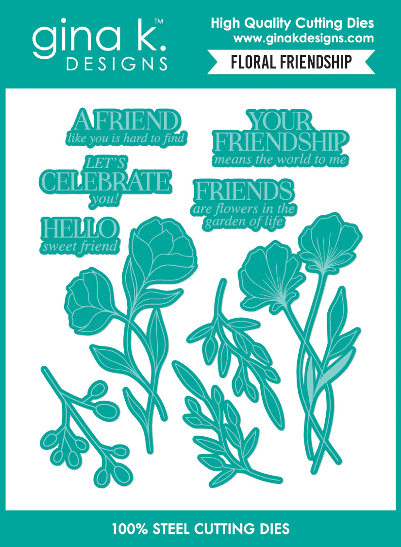 DIE- Floral Friendship
