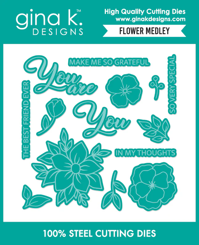 DIE- Flower Medley