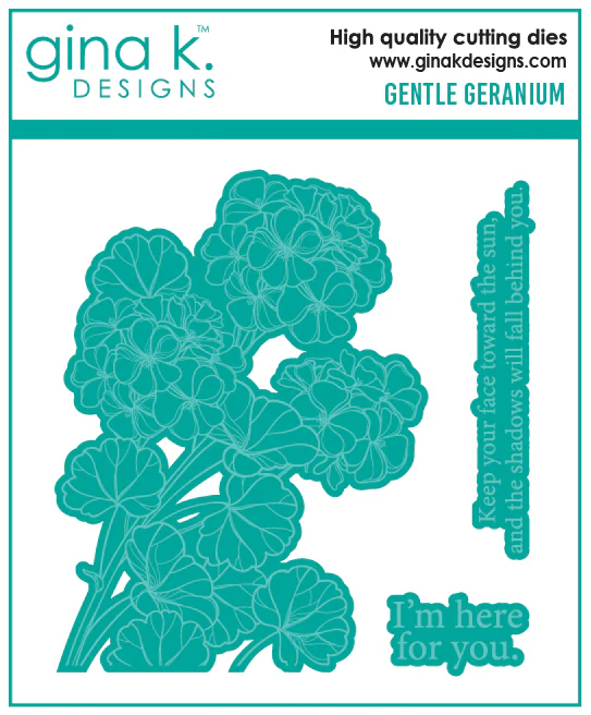 DIE- Gentle Geranium