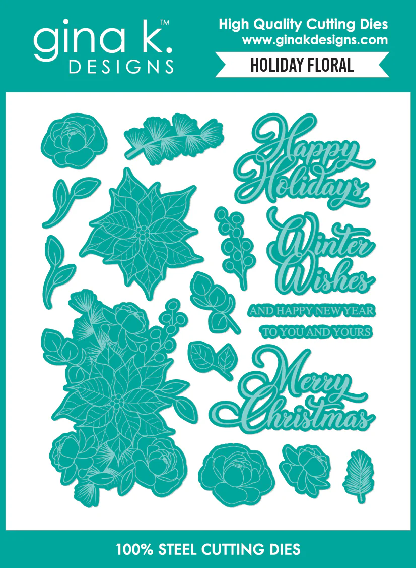 DIE- Holiday Floral