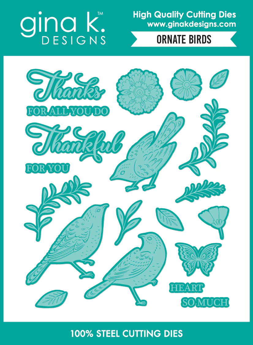 DIE- Ornate Birds