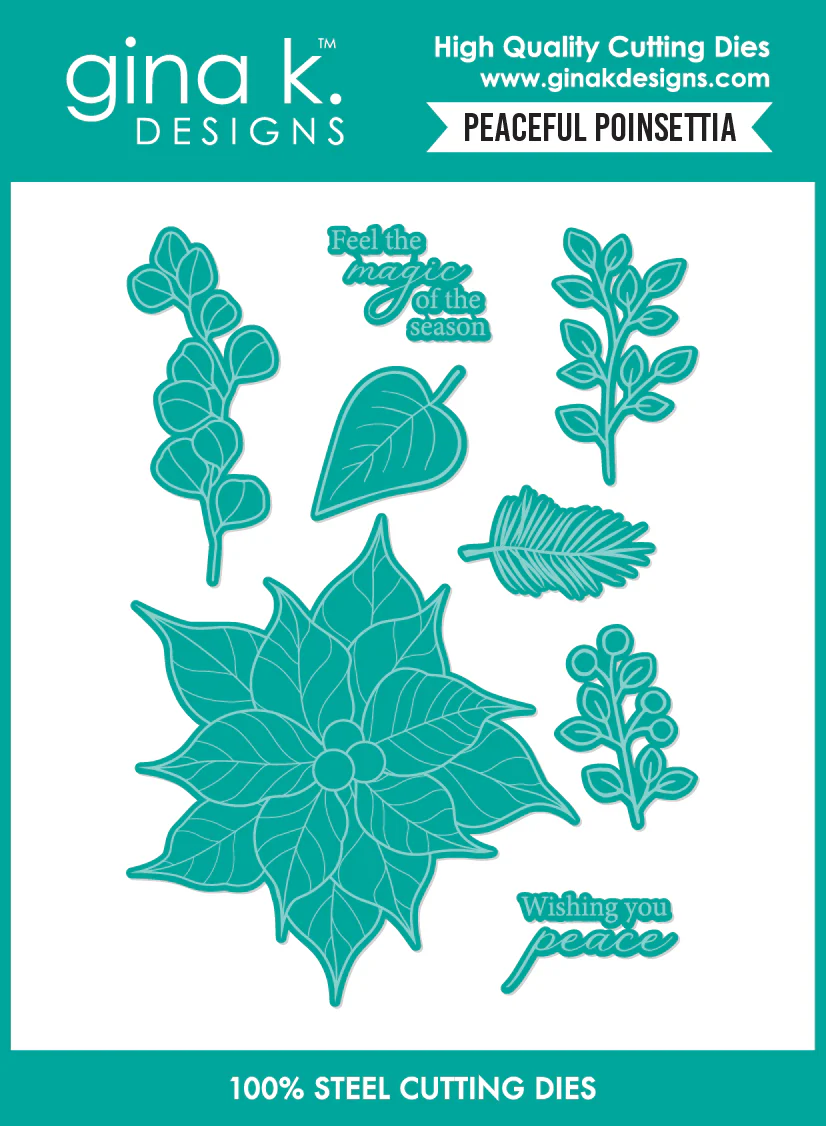 DIE- Peaceful Poinsettia