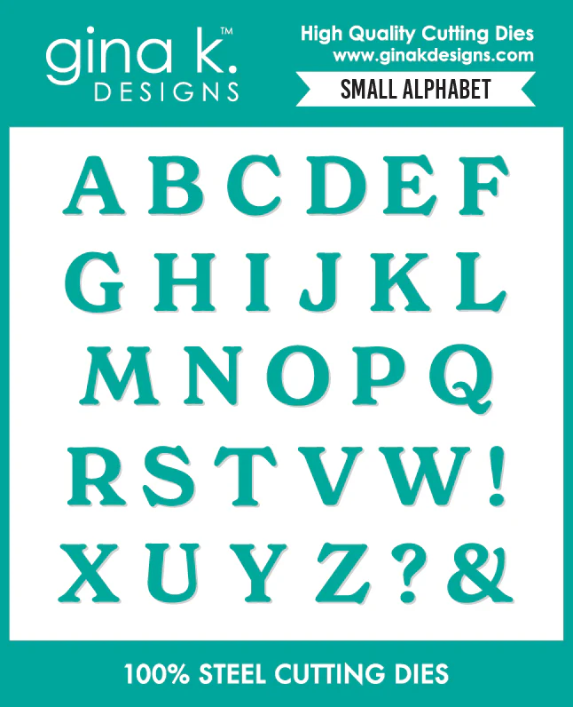 DIE- Small Alphabet
