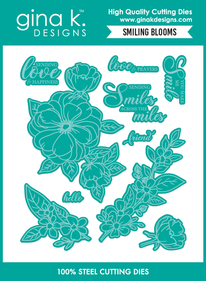 DIE- Smiling Blooms
