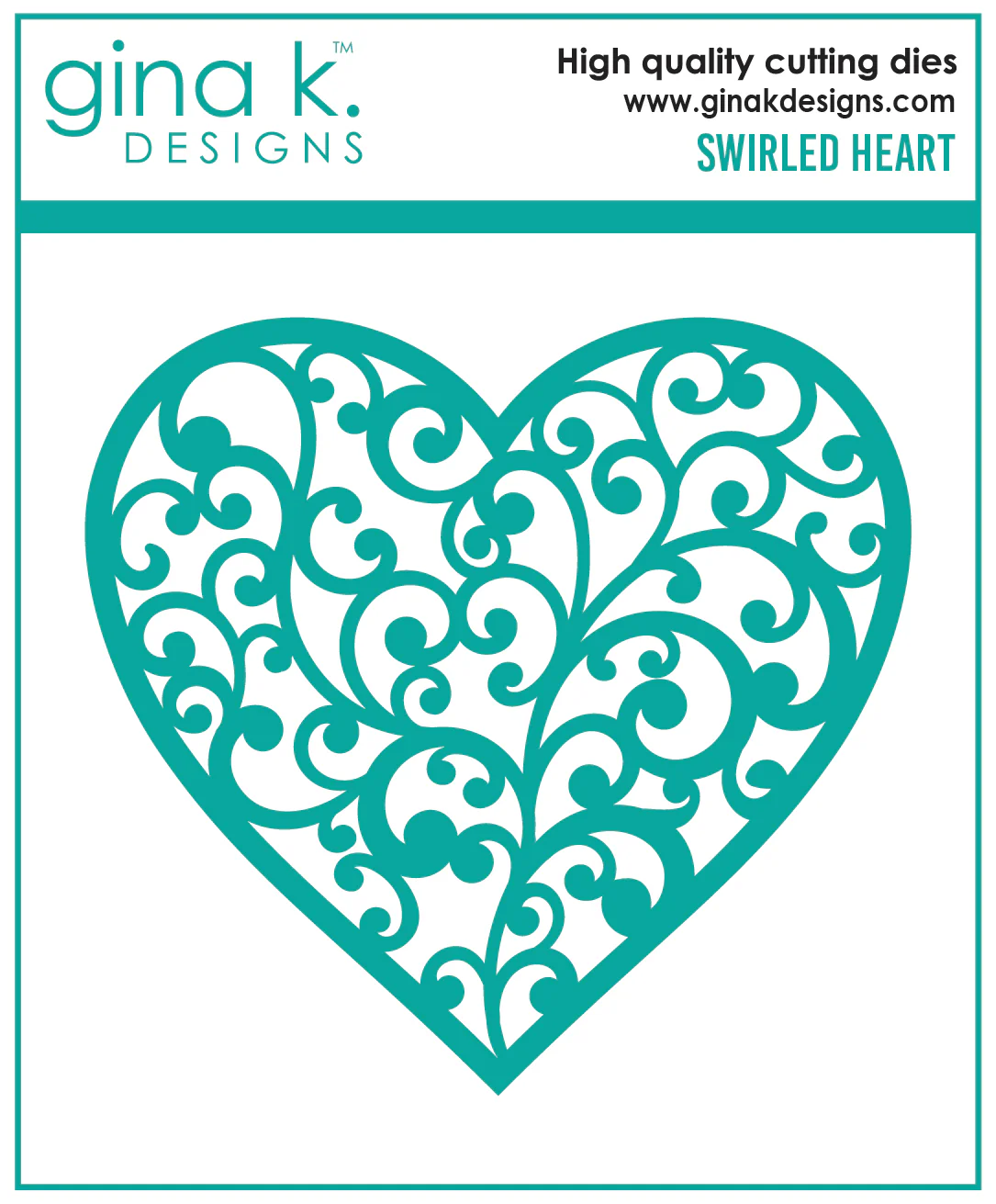 DIE- Swirled Heart