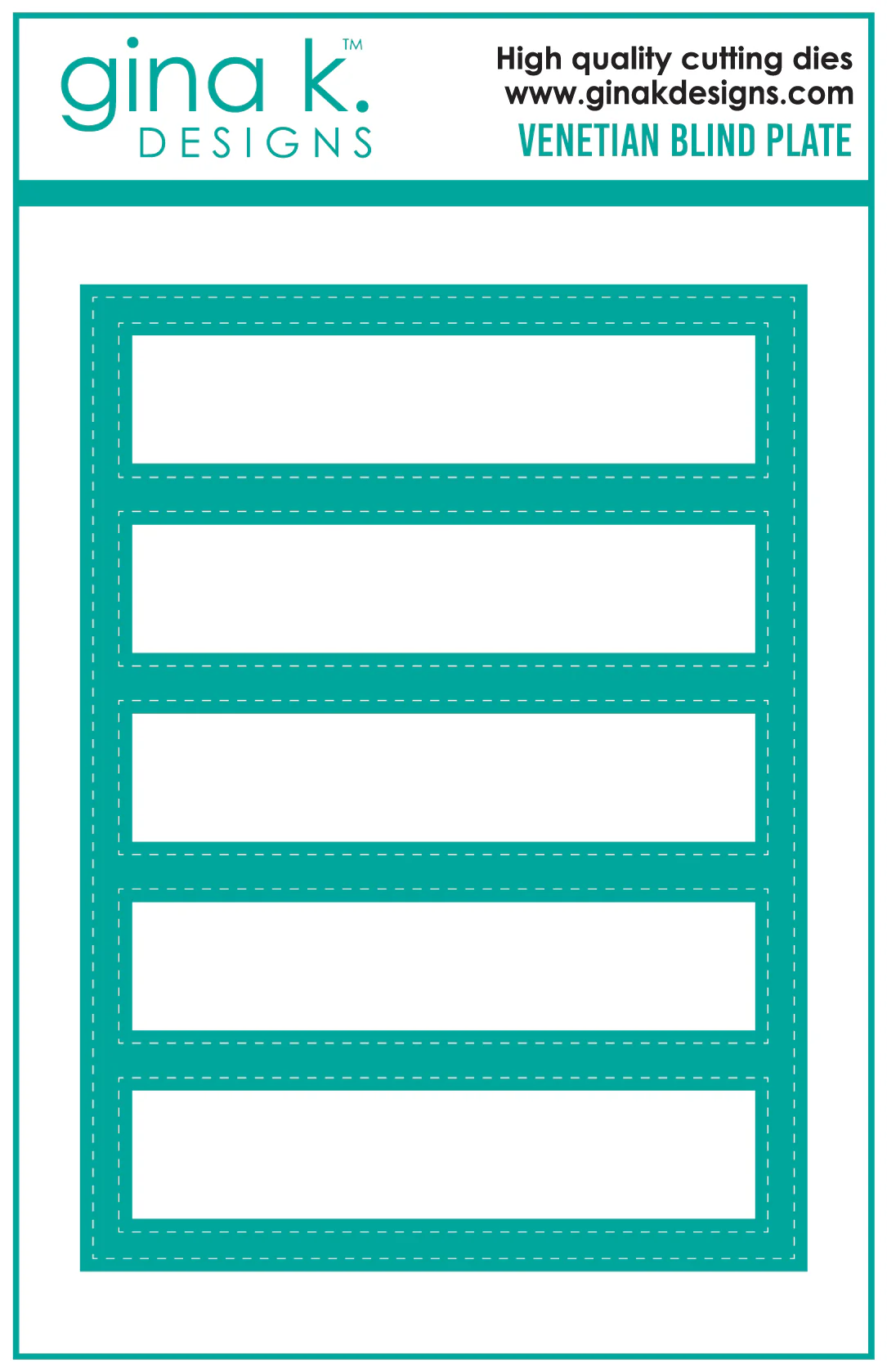 DIE- Venetian Blind Plate