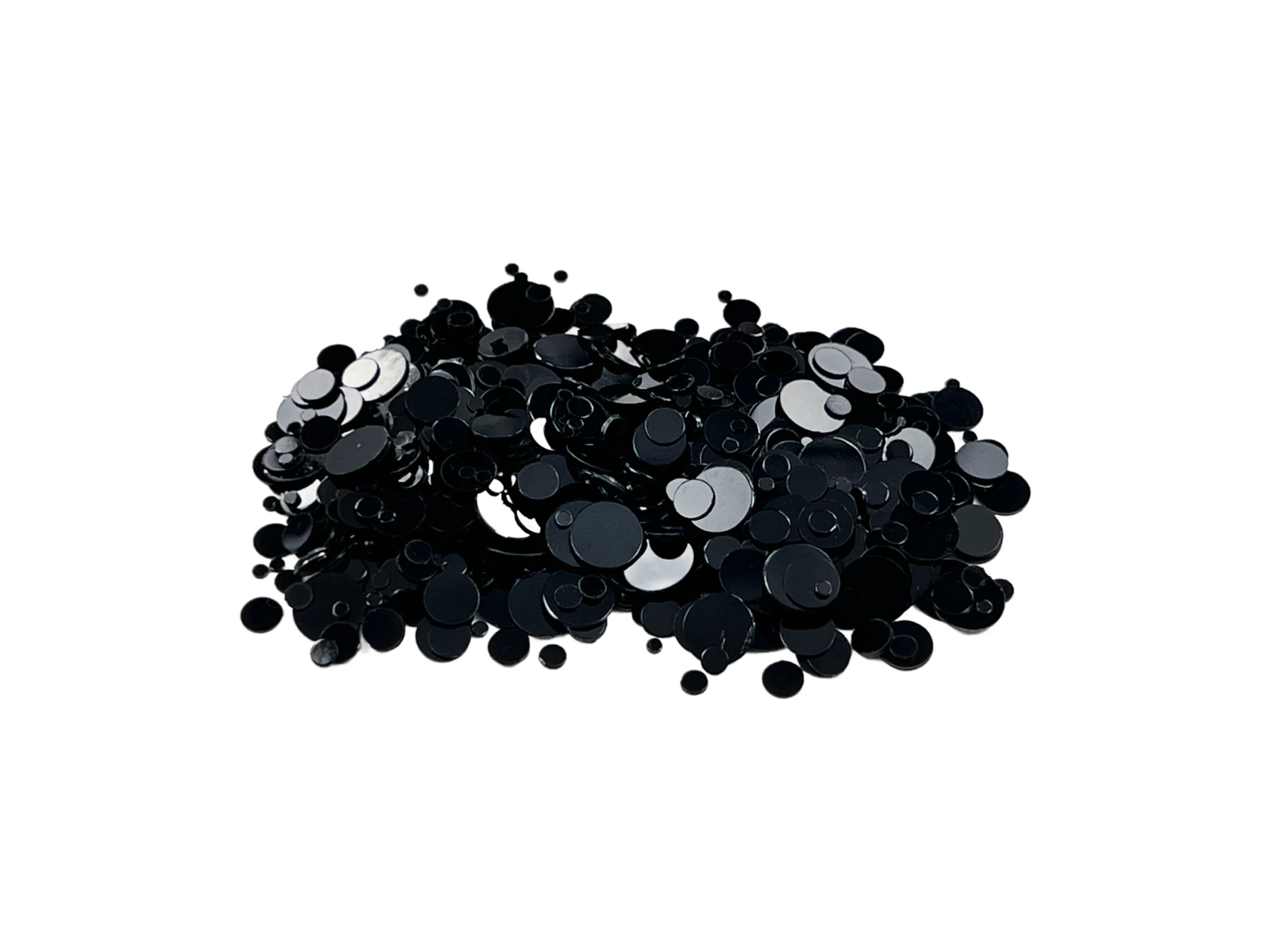 Embellishment- Metallic Dots Black