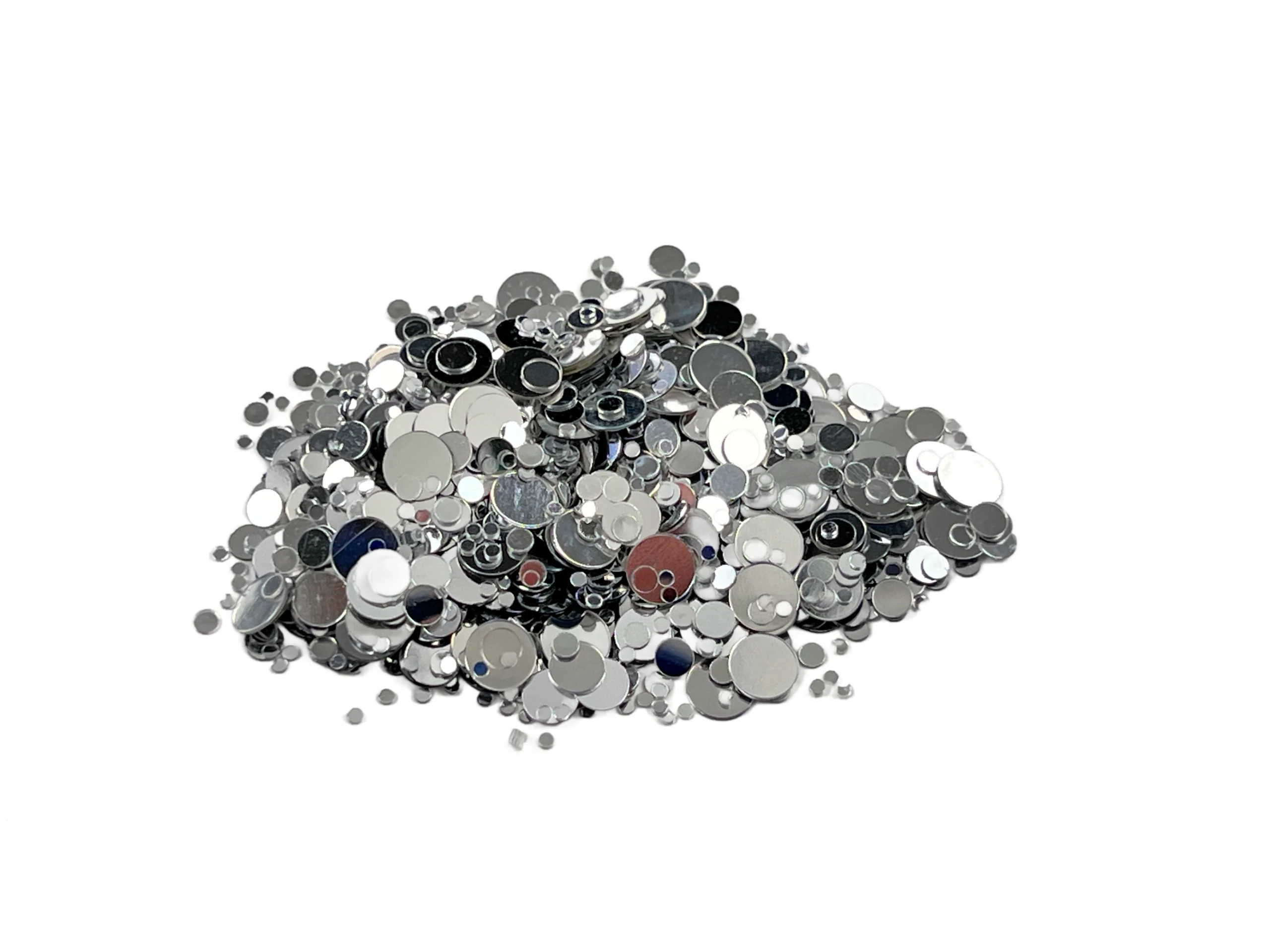 Embellishment- Metallic Dots Silver