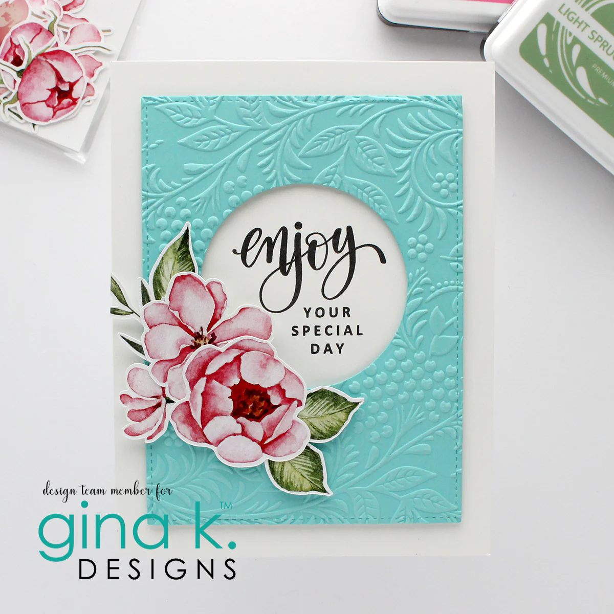 EMBOSSING FOLDER- Tapestry - Image 3