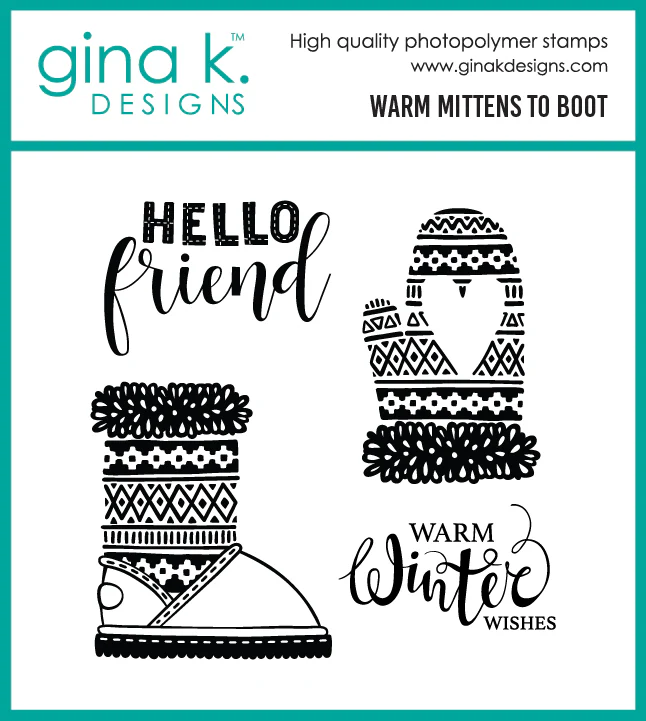 STAMPS- Warm Mittens to Boot