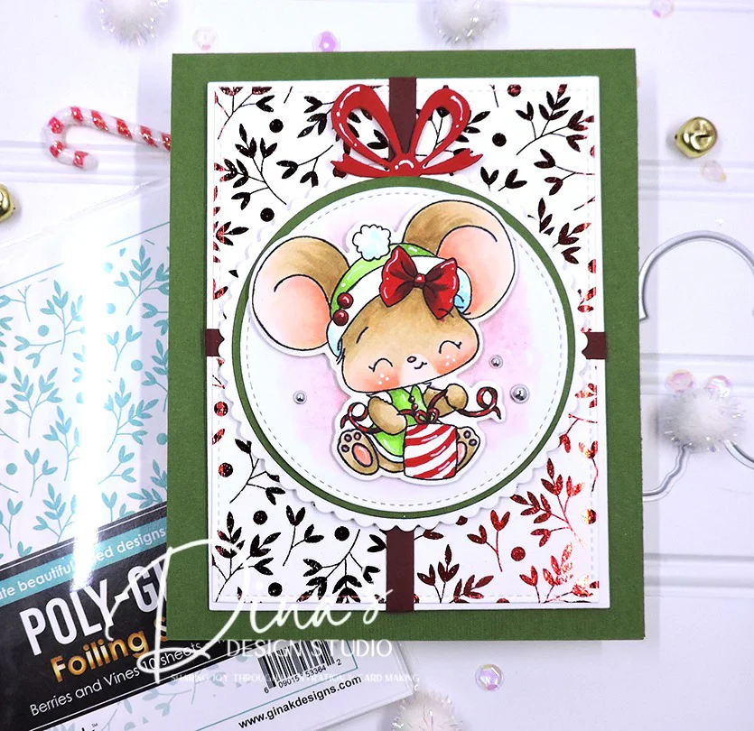 POLY-GLAZE Foiling Sheets- Berries and Vines - Image 4