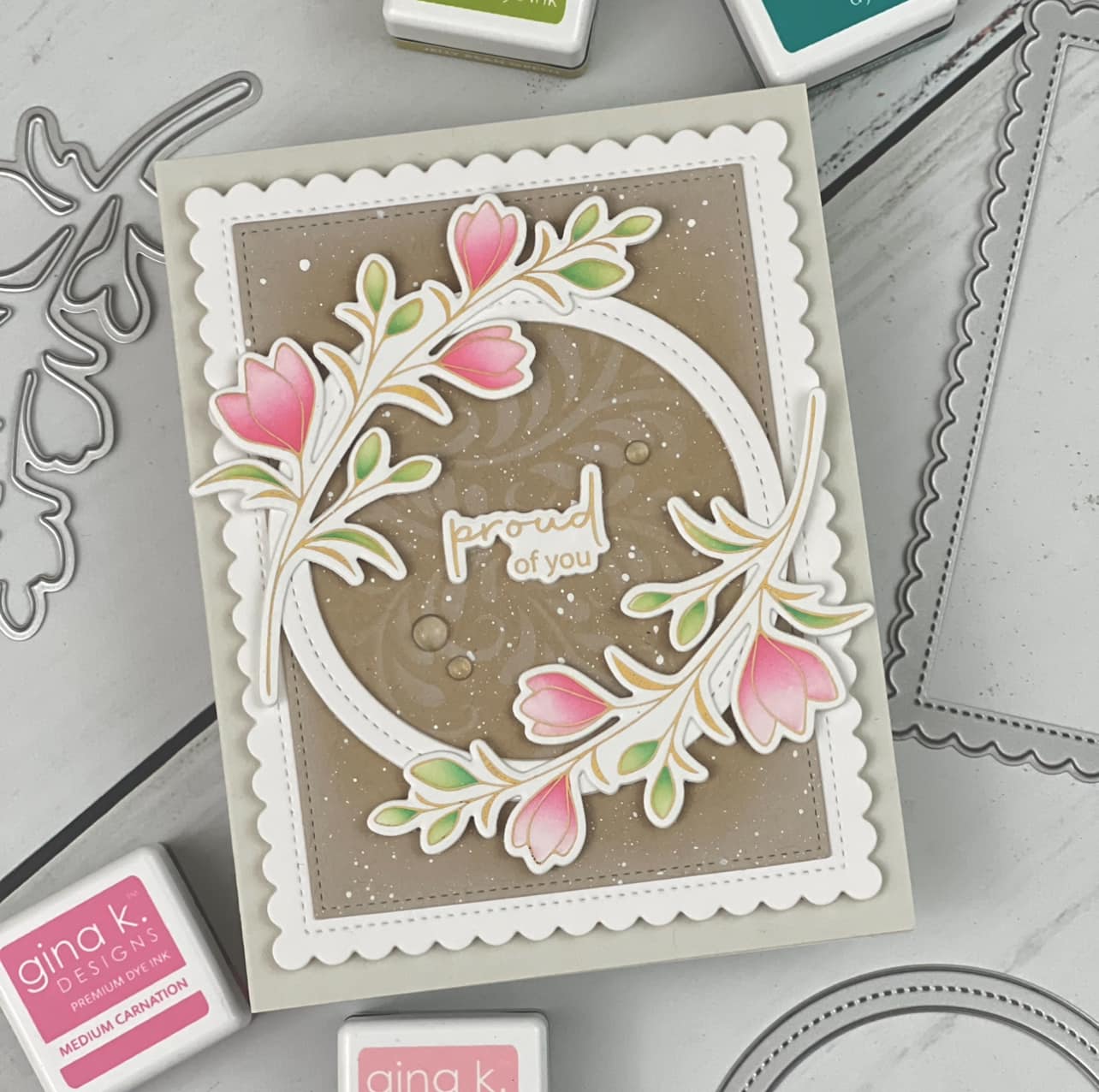 POLY-GLAZE Foiling Sheets- Delicate Flowers - Image 2