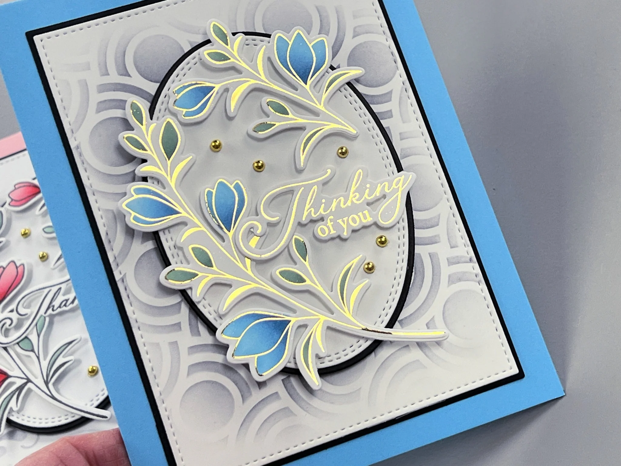 POLY-GLAZE Foiling Sheets- Hand-Picked Flowers - Image 2