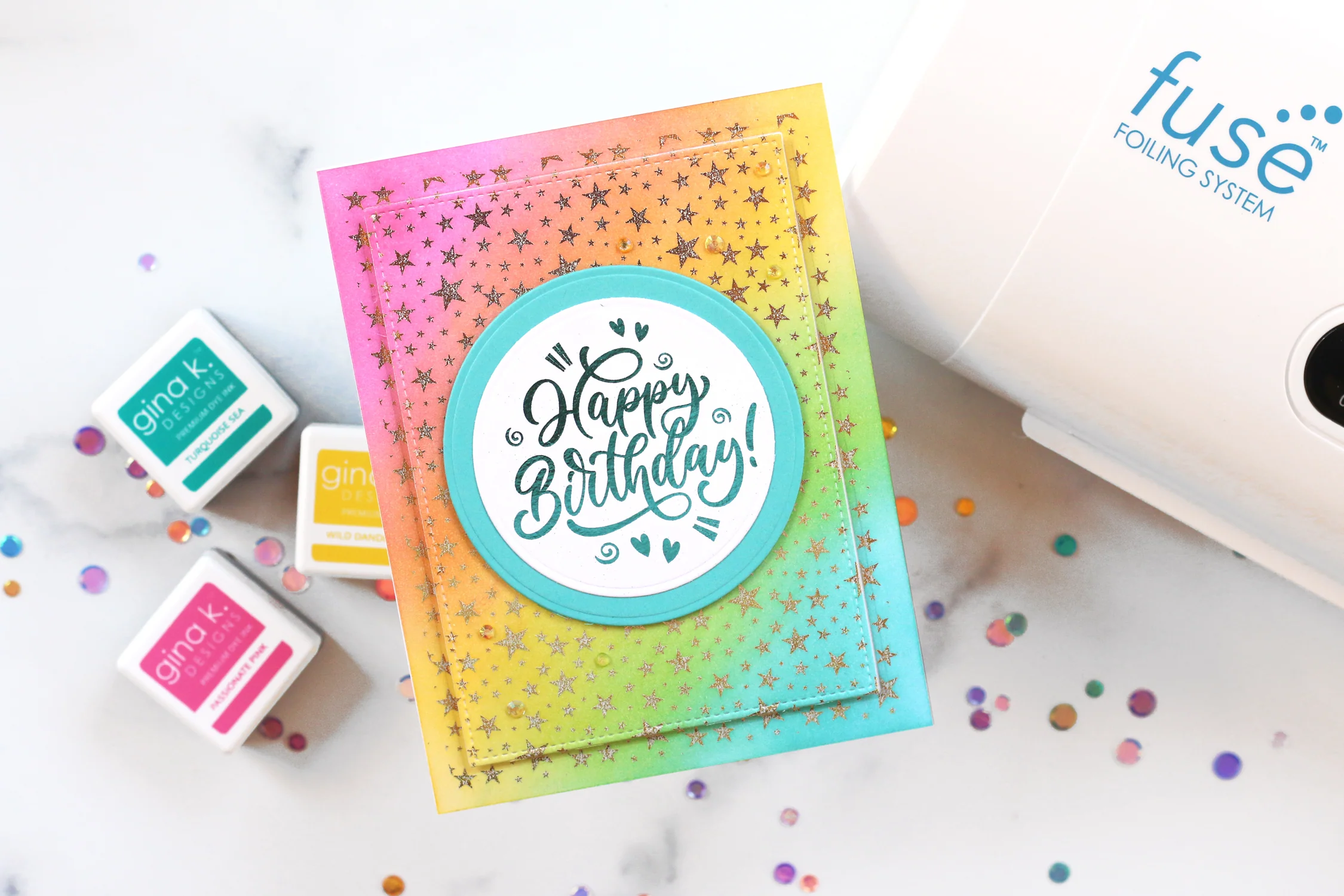 POLY-GLAZE Foiling Sheets- Super Star - Image 2