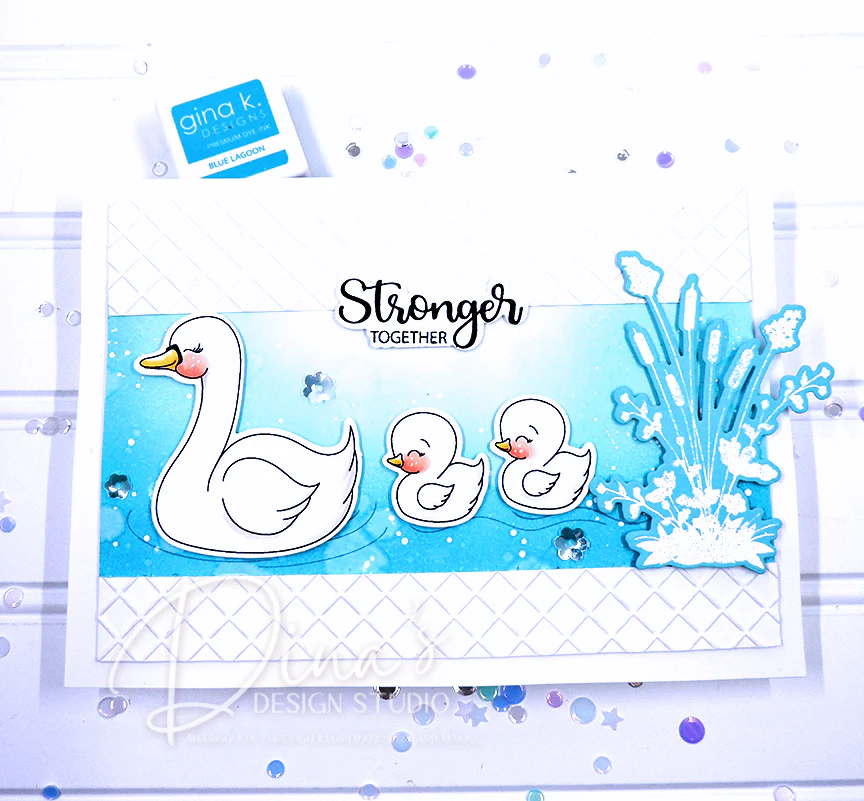 CLEARANCE - NO RETURNS STAMPS- A Swan's Heart - Image 2