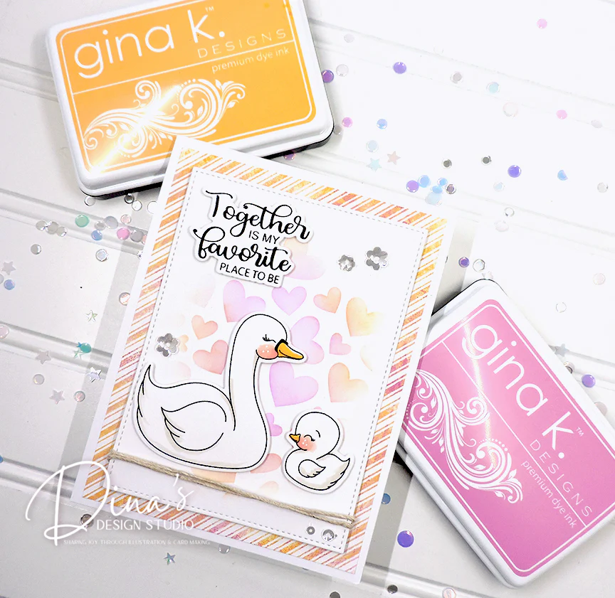 CLEARANCE - NO RETURNS STAMPS- A Swan's Heart - Image 5