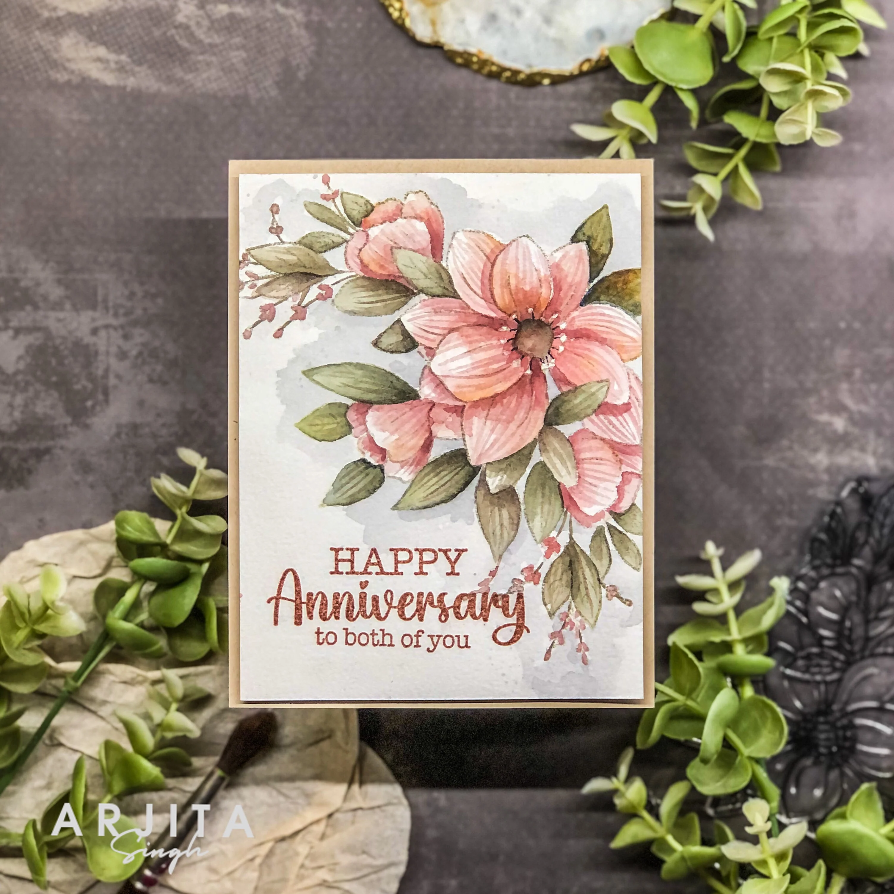 STAMPS- Anniversary Flowers - Image 14