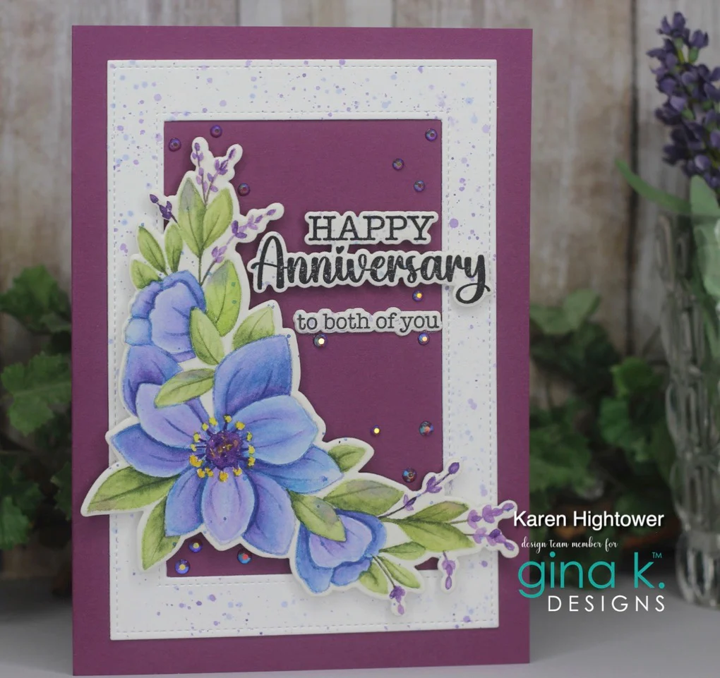 STAMPS- Anniversary Flowers - Image 16