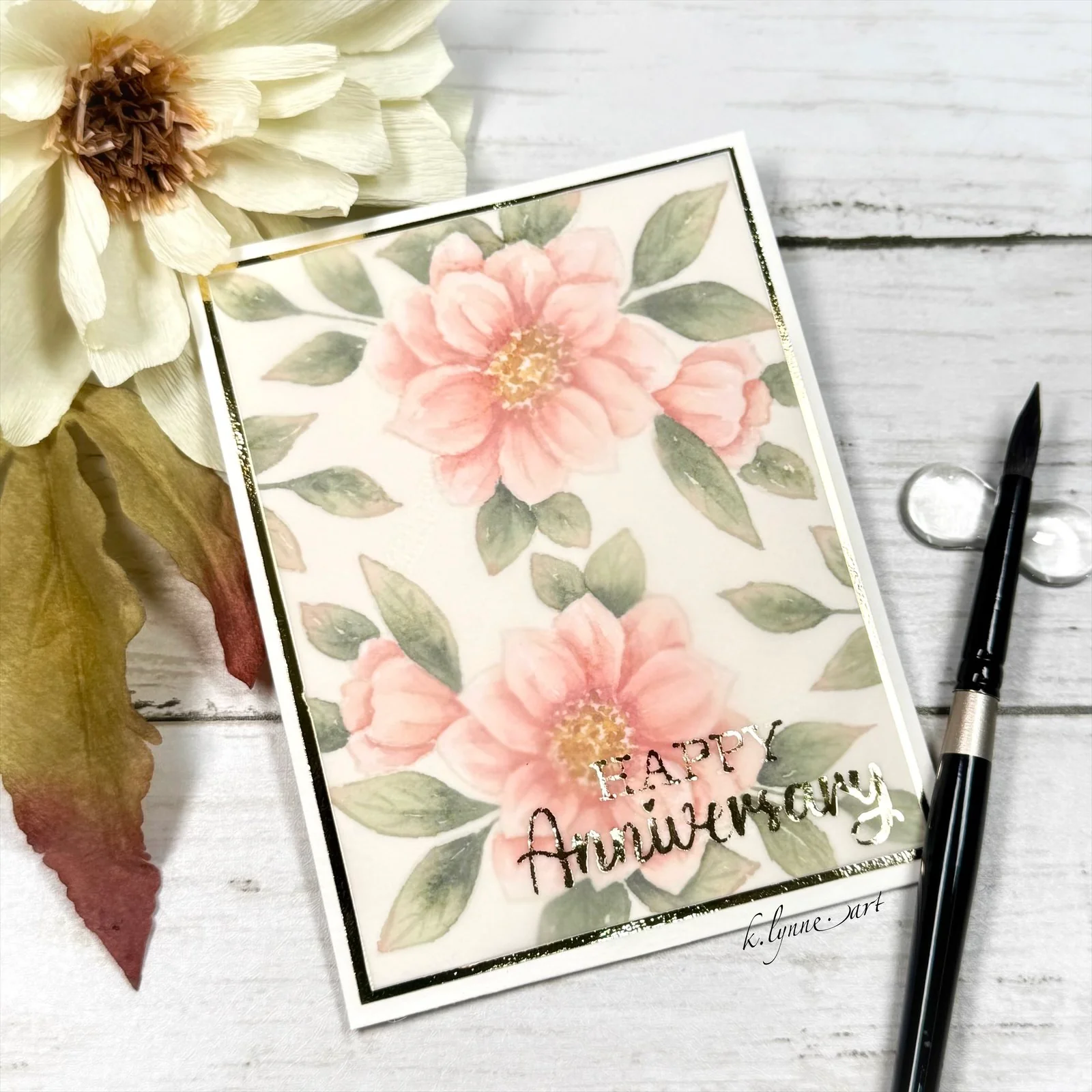 STAMPS- Anniversary Flowers - Image 3
