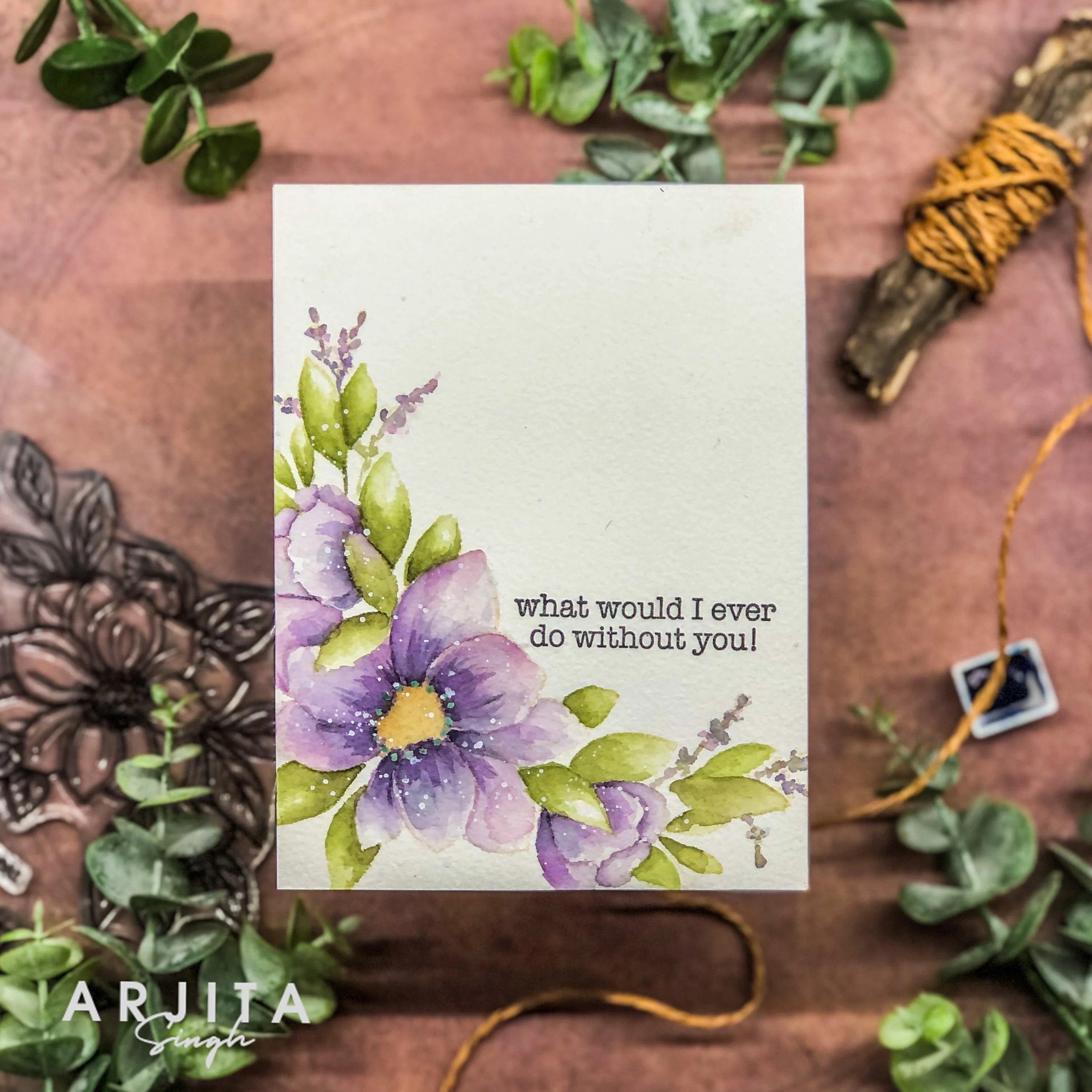 STAMPS- Anniversary Flowers - Image 9