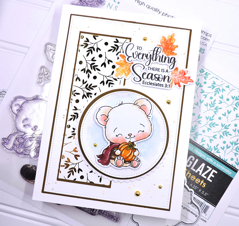 STAMPS- Autumn Bears - Image 4