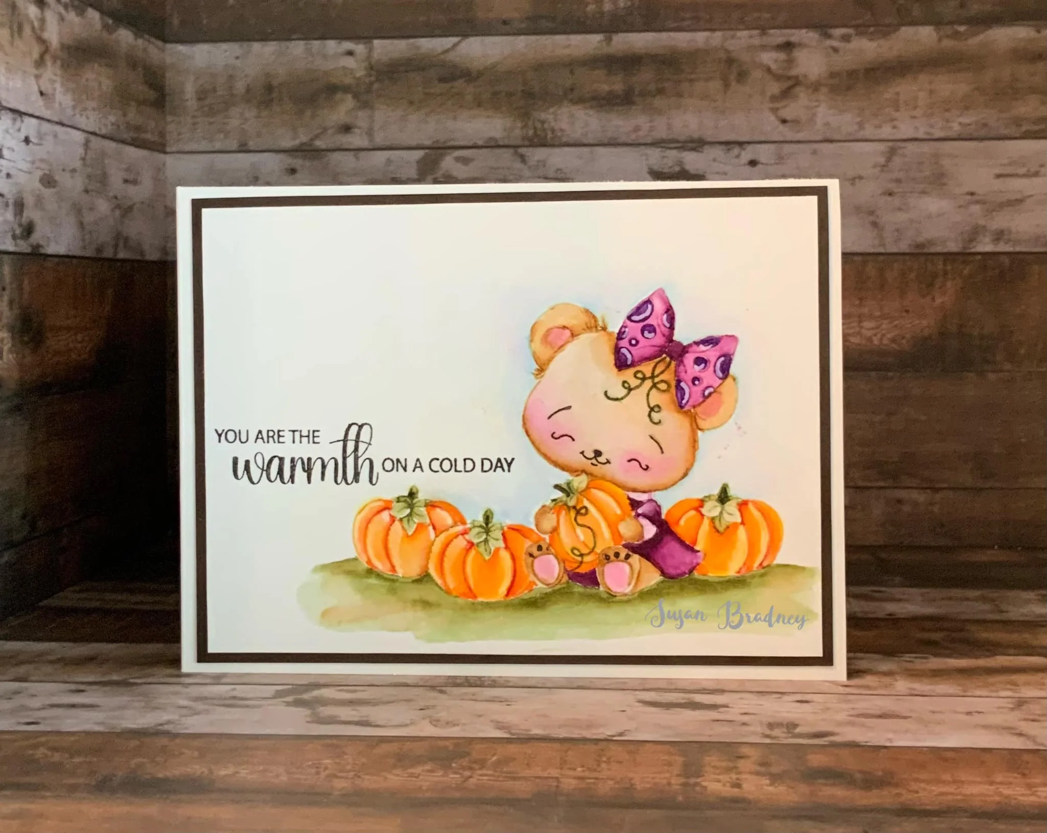 STAMPS- Autumn Bears - Image 7