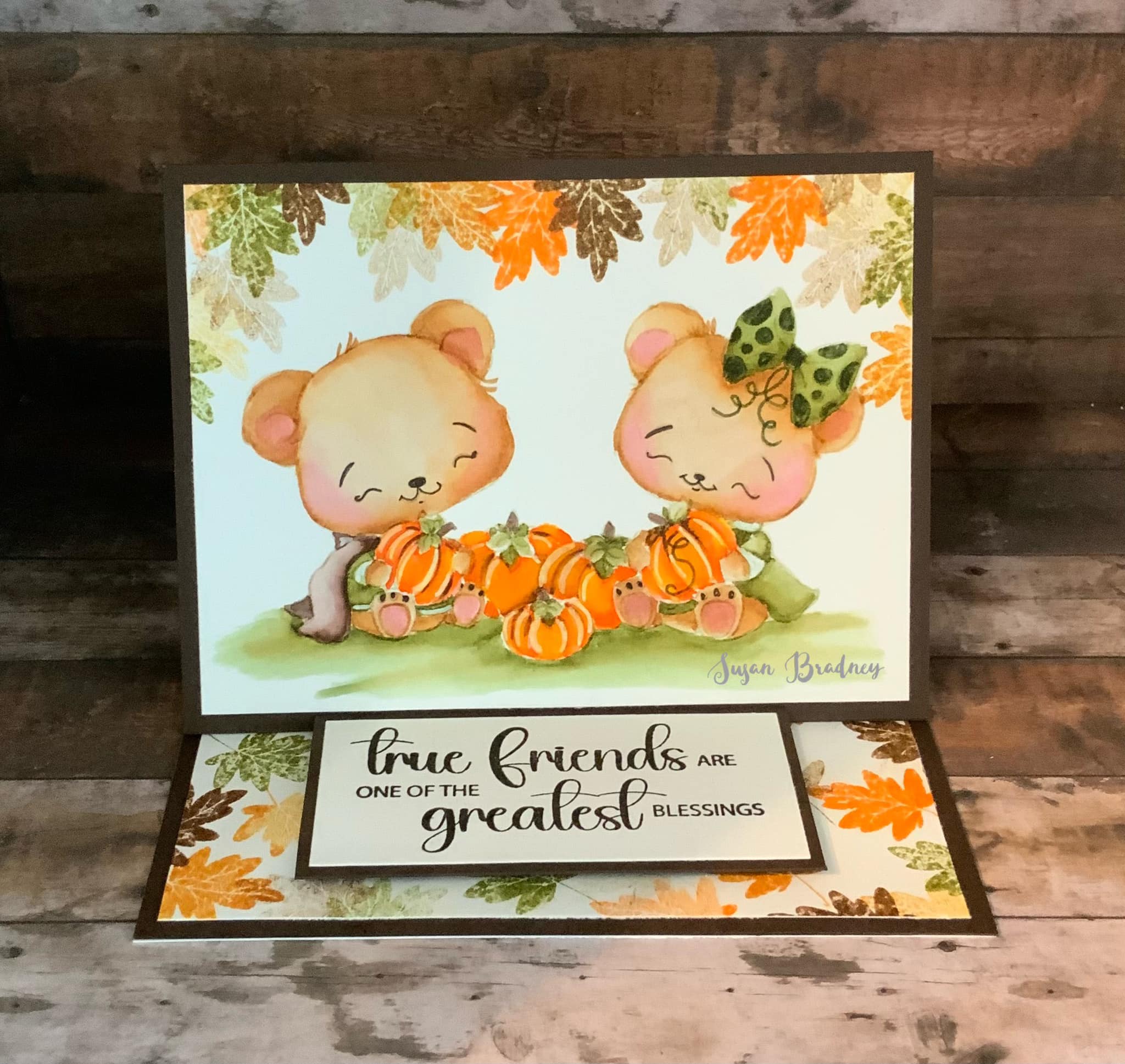 STAMPS- Autumn Bears - Image 8