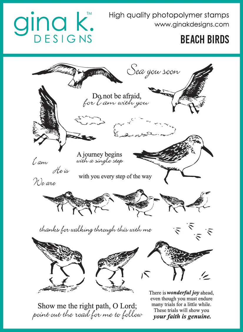 STAMPS- Beach Birds