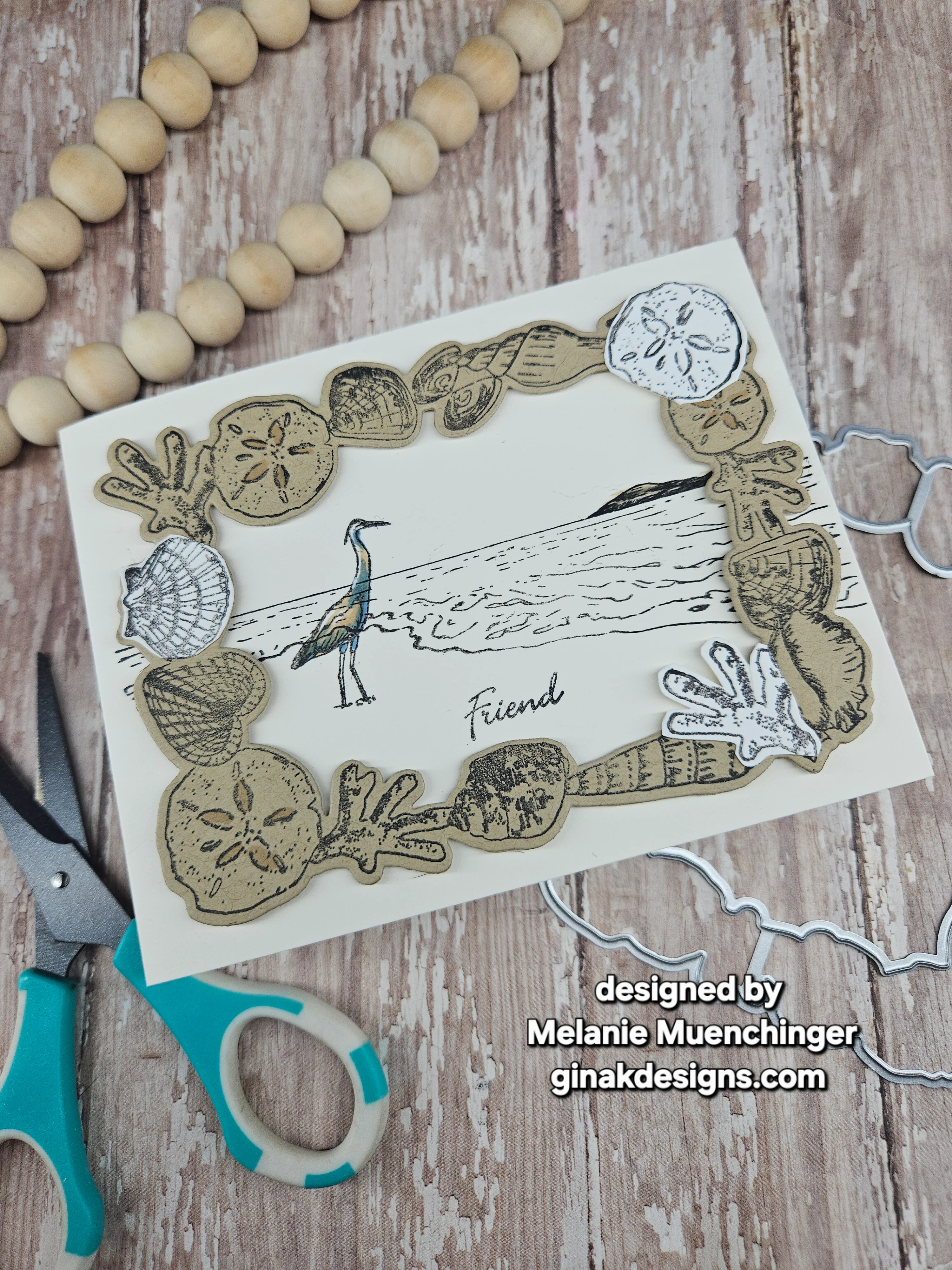 *STAMPS- Beach Frame - Image 9