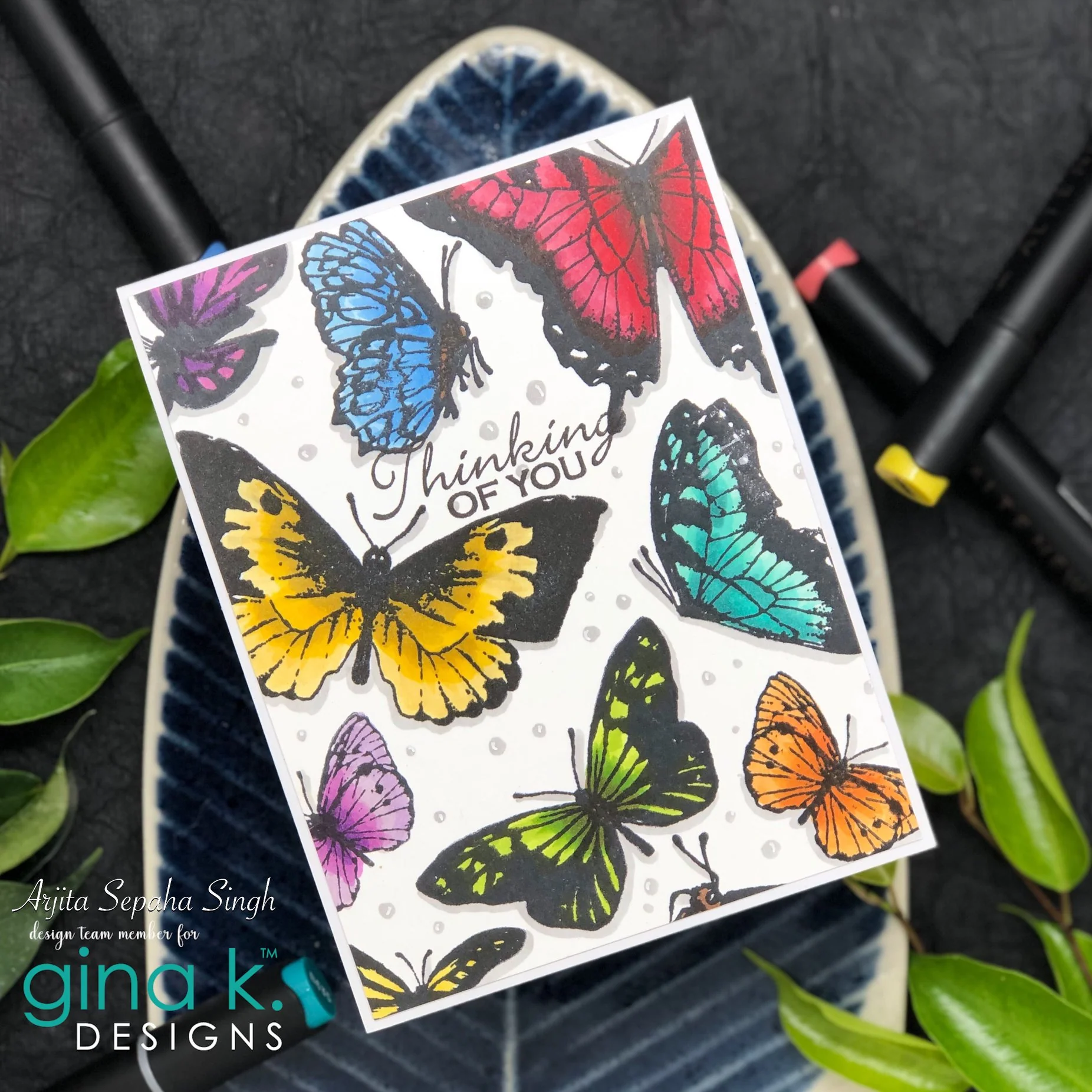 STAMPS- Beautiful Butterflies - Image 10