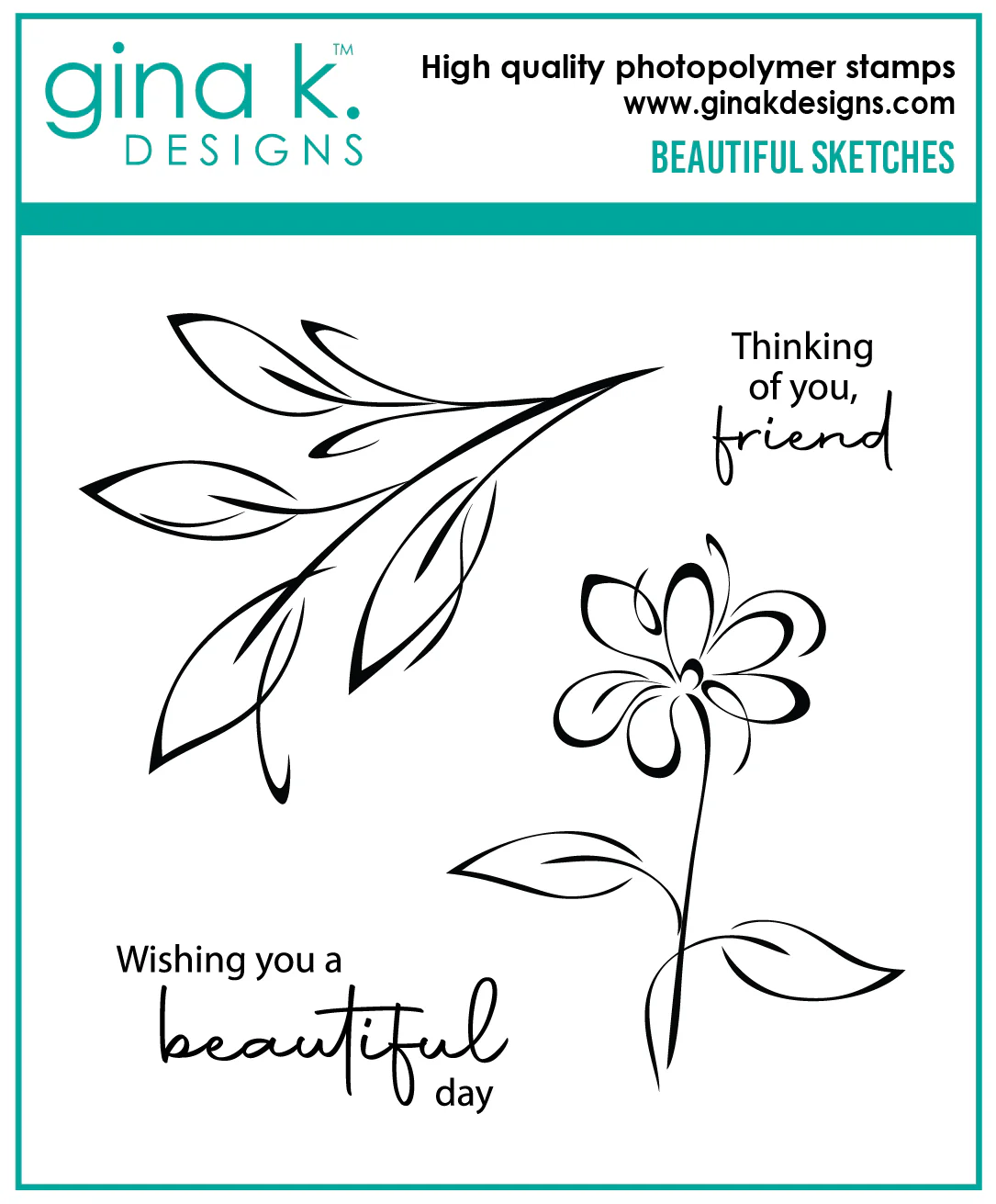 STAMPS- Beautiful Sketches