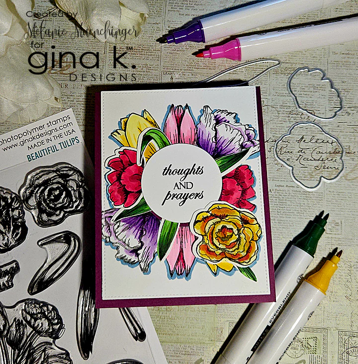 STAMPS- Beautiful Tulips - Image 10
