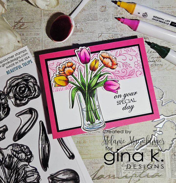 STAMPS- Beautiful Tulips - Image 5