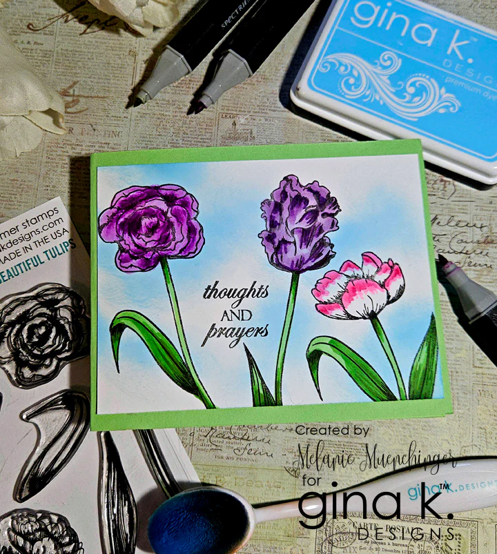 STAMPS- Beautiful Tulips - Image 7