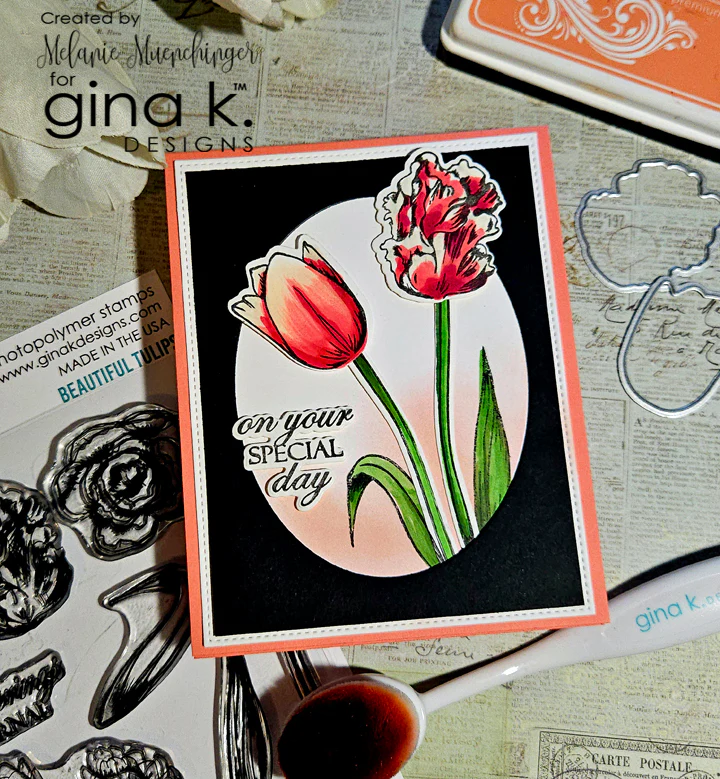STAMPS- Beautiful Tulips - Image 8