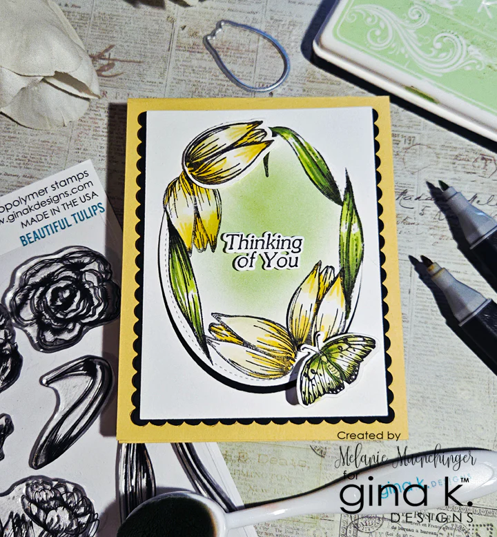 STAMPS- Beautiful Tulips - Image 9