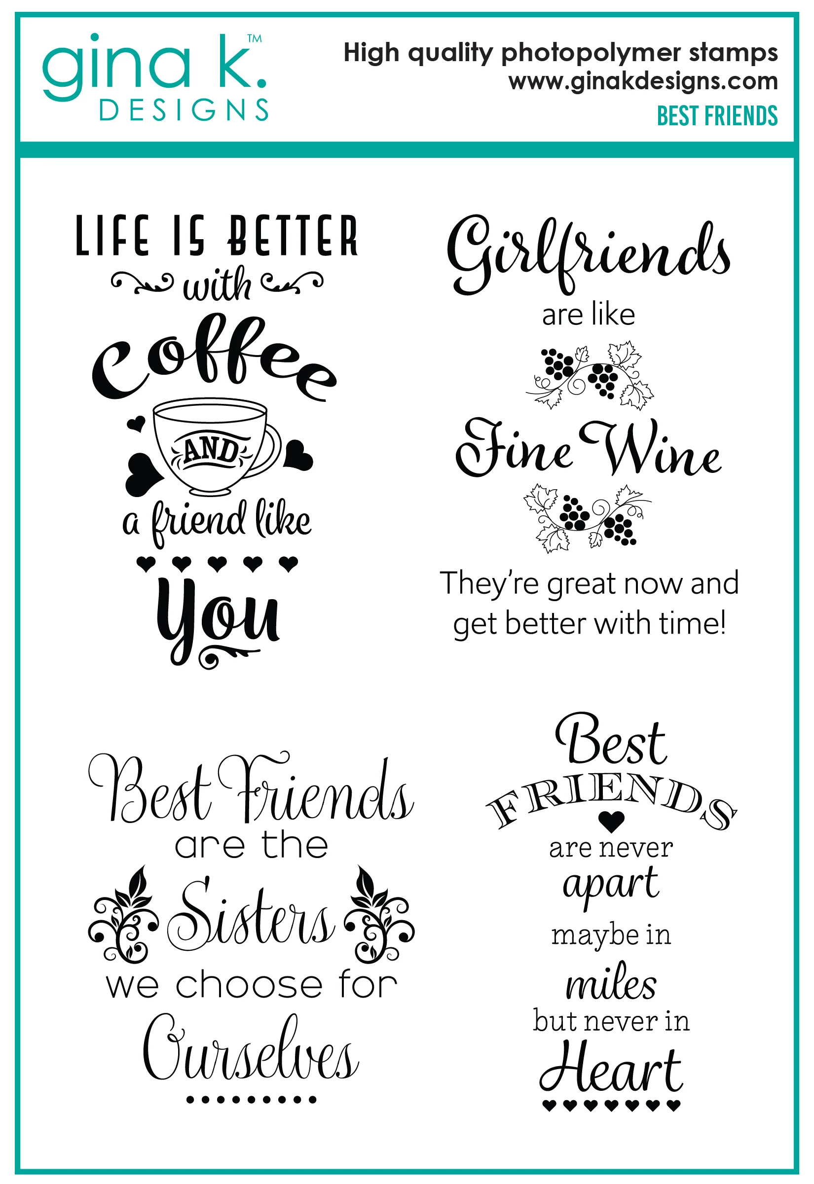 STAMPS- Best Friends
