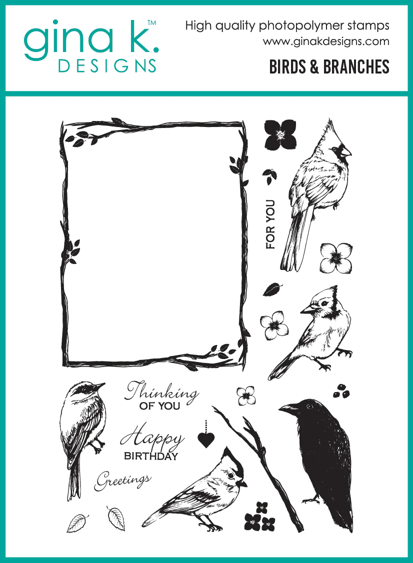 STAMPS- Birds and Branches