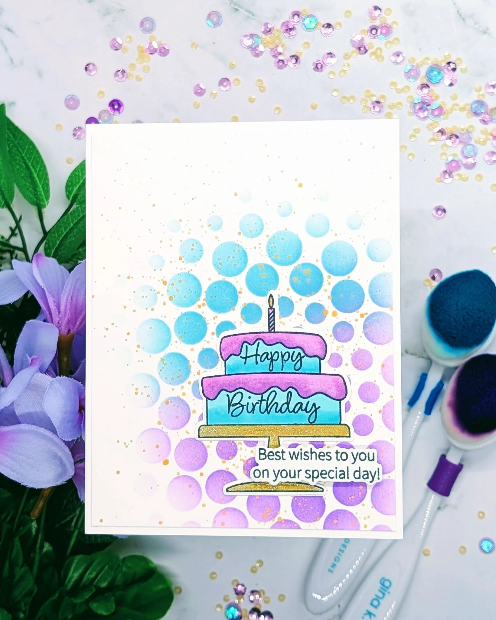 STAMPS- Birthday Wishes - Image 12
