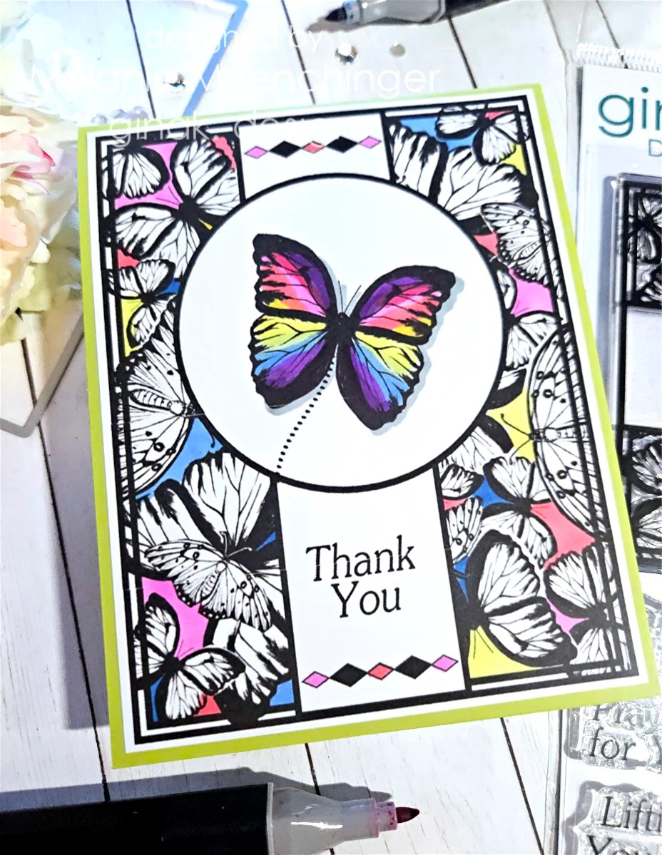 STAMPS- Butterfly Frame - Image 9
