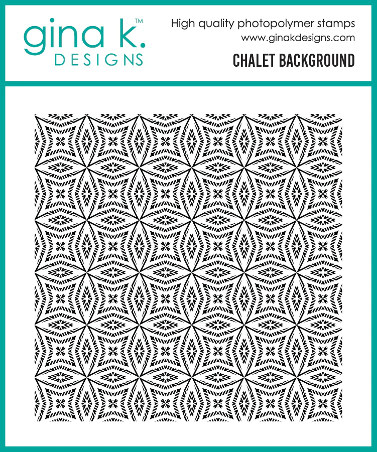 STAMPS- Chalet Background Stamp
