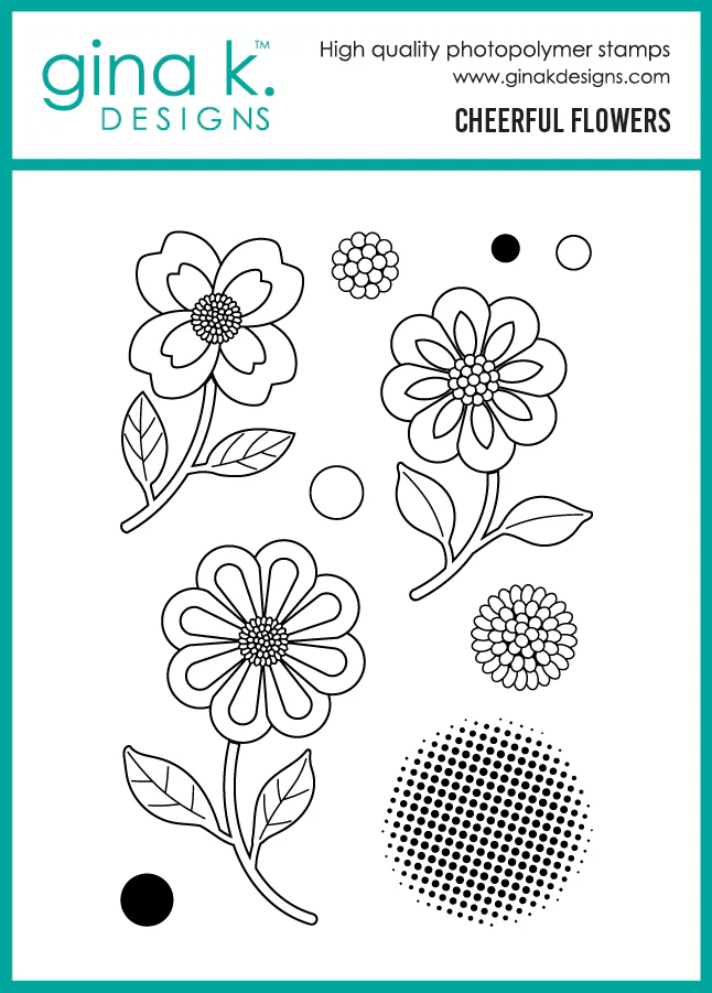 STAMPS- Cheerful Flowers
