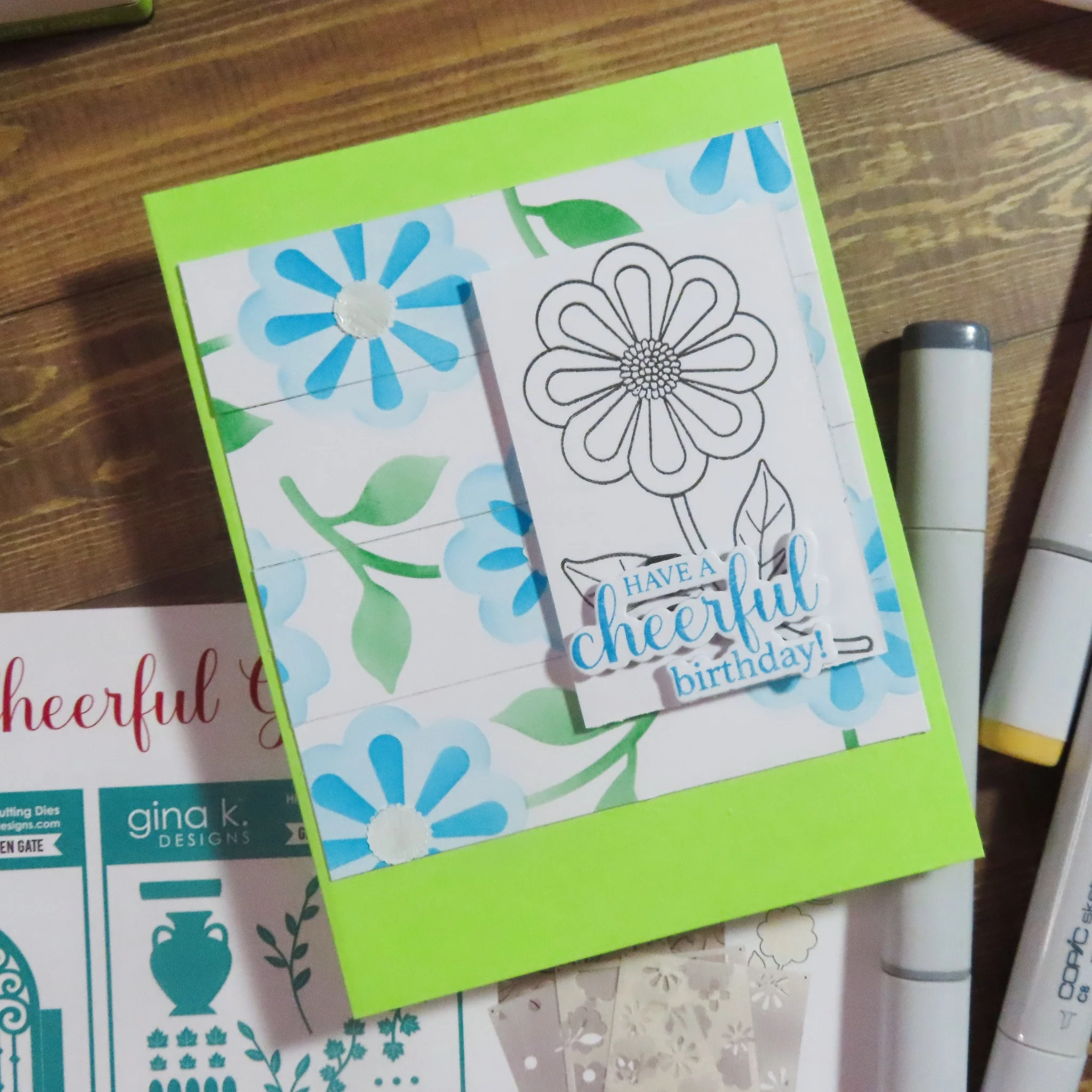 STAMPS- Cheerful Flowers - Image 2
