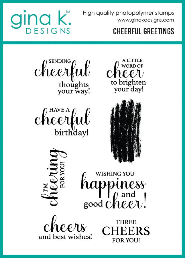 STAMPS- Cheerful Greetings