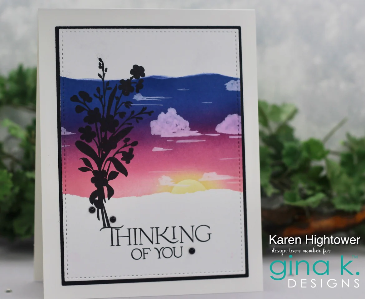 *STAMPS- Courtyard Silhouettes - Image 2